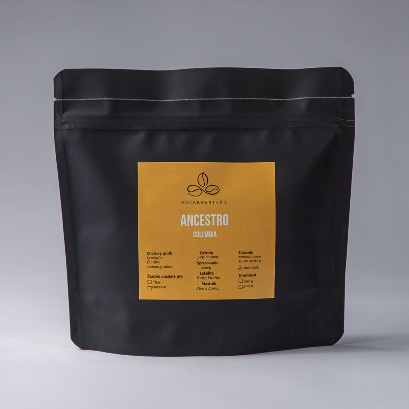 Colombia Ancestro - Praženie a balenie: filter 1kg