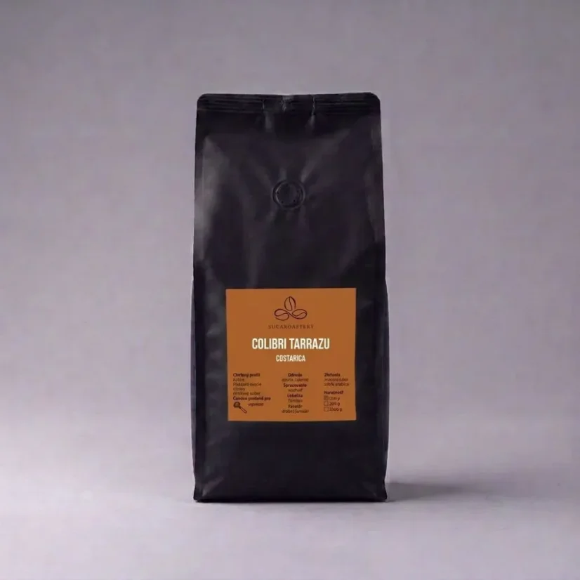 Costarica Colibri Tarrazu 1000g - Praženie a balenie: espresso 1kg