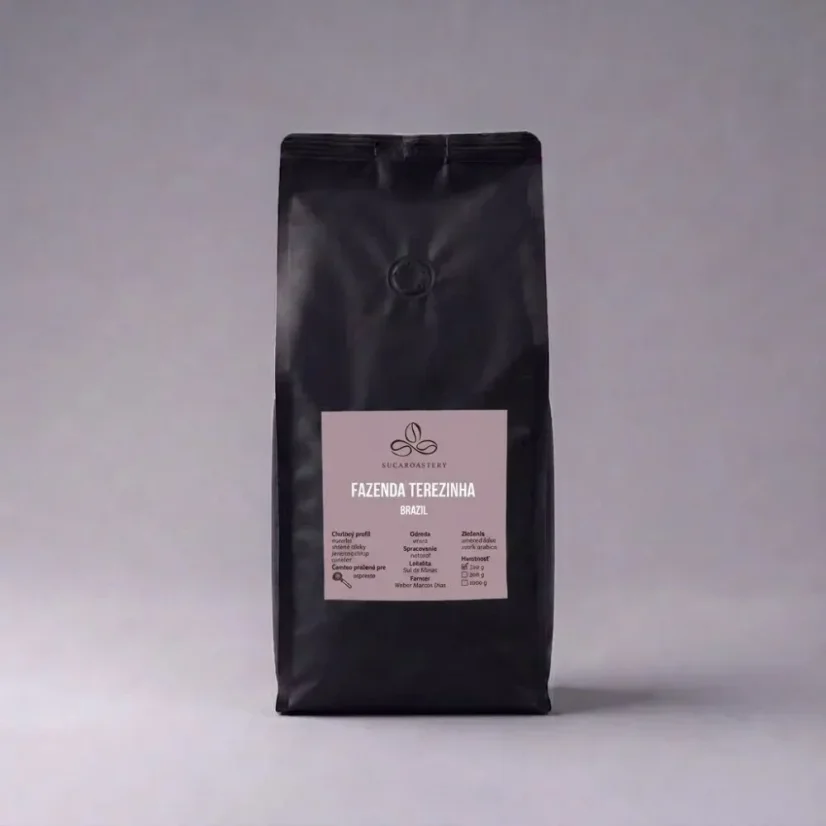 Brazil Fazenda Santa Terezinha 1000g - Praženie a balenie: espresso 1kg Brazil Fazenda Santa Terezinha 1000g - Praženie a balenie: espresso 1kg